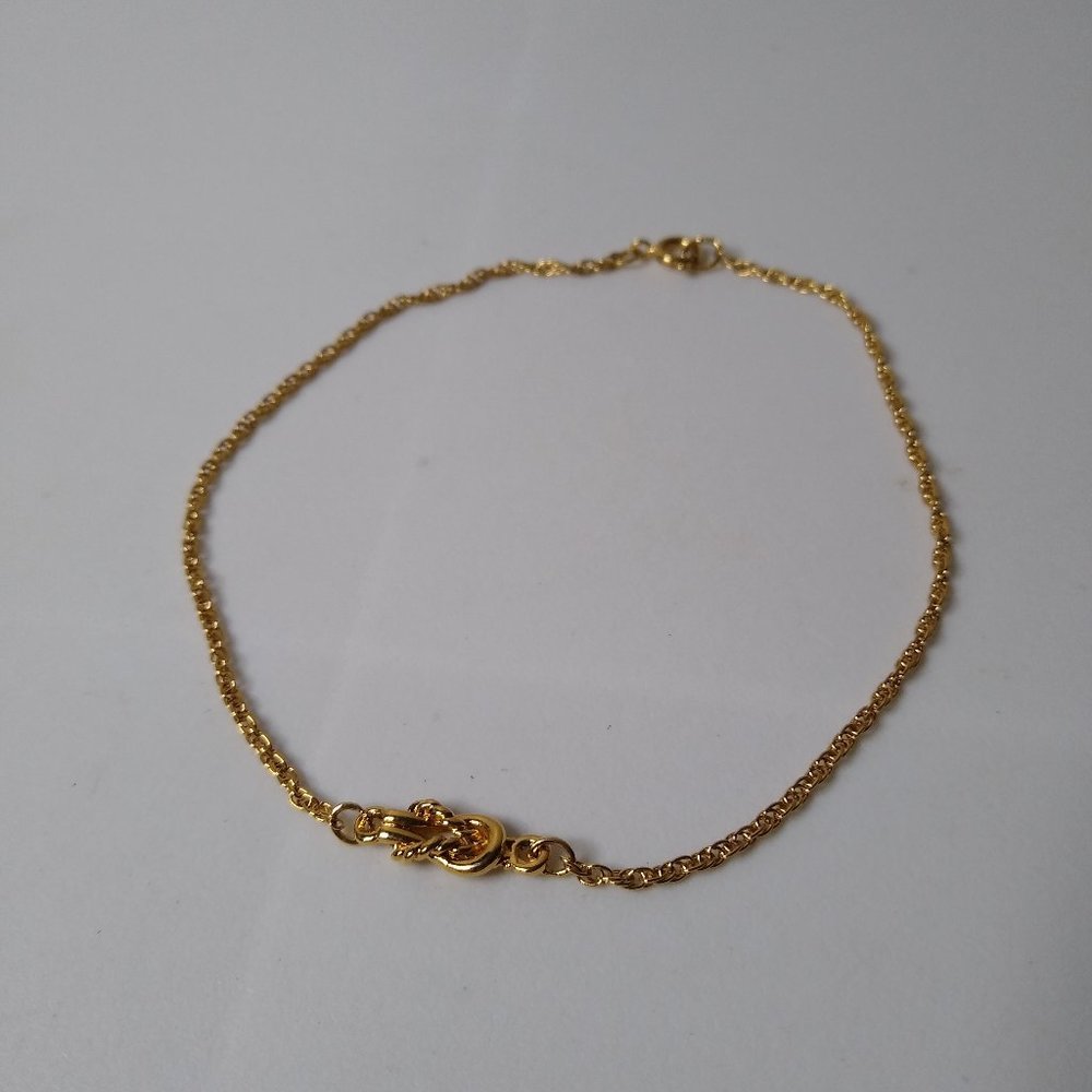 9 3/4 Inch Knot Ankle Bracelet